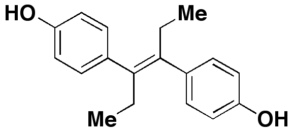 Estructura del dietilestilbestrol