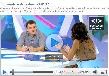 Aventura del Saber , entrevista sobre Epidemia Química